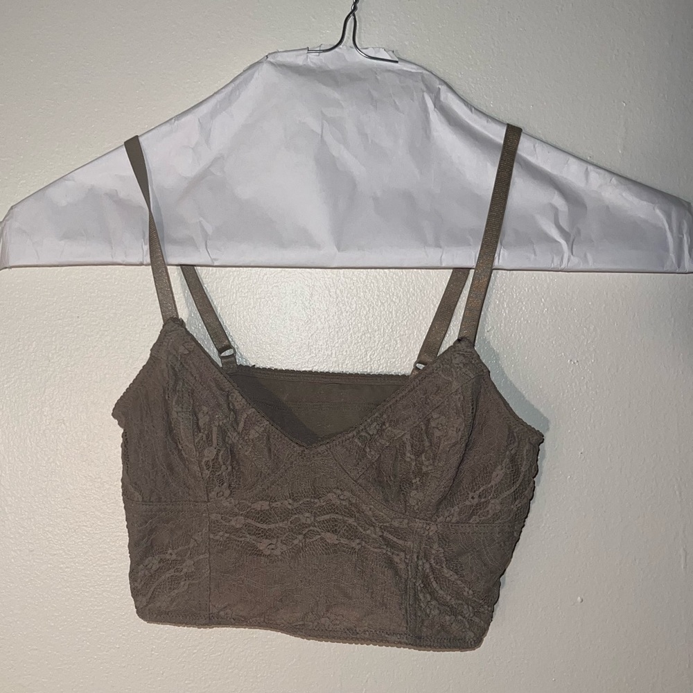 FREE PEOPLE - XS - CROPPED BRALETTE/ TANK